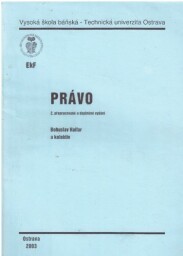 Právo od Bohuslav Halfar a kolektiv
